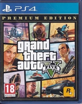 Grand Theft Auto 5 Premium Edition - PS4 (B Grade) (Used) (Eng)